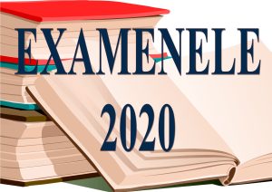 Ordine cu referire la examene nationale, sesiunea 2020