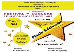 Festivalul – Concurs Raional muzical  “PLOAIA STELUȚELOR” anul 2024