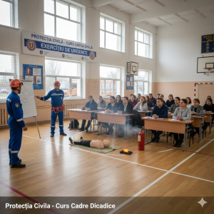 Delegarea la cursuri Protecția Civilă