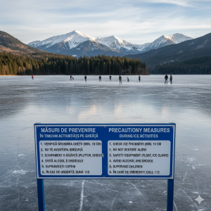 MĂSURI DE PREVENIRE ÎN TIMPUL ACTIVITĂȚILOR PE GHEAȚĂ